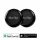 Fekete Smart Tag – Apple Find My / Android Find Hub kompatibilis nyomkövető biléta (2db)